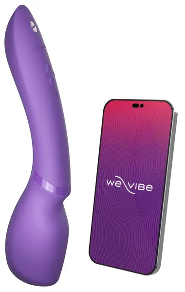 We-Vibe Wand 2 Intimate Massager, App-Controlled, Waterproof, 27.3 cm