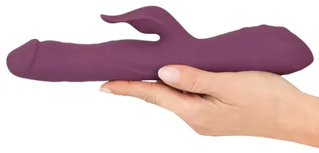 Javida 3F Vibrator Thrusting Rechargeable Silicone Dual Action 25cm