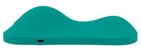 Vibepad Intense компактна силиконова възглавничка с два мотора, черна