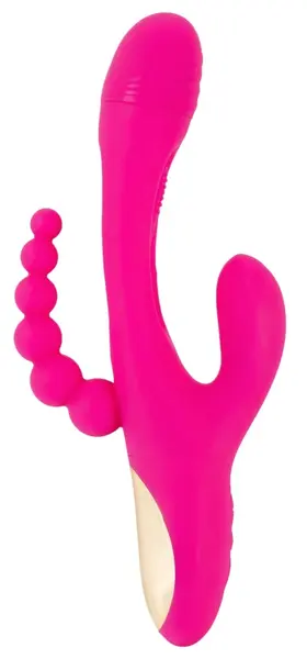 Sweet Smile Triple Vibe Flicking Tongue Multi-Stimulation System 24.4cm