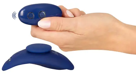 Sweet Smile Extra Slim RC Intimate Panty Vibrator, Remote Control, Black