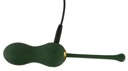 You2Toys Emerald Love RC Intimate Exercise Balls, Waterproof, Green-Gold