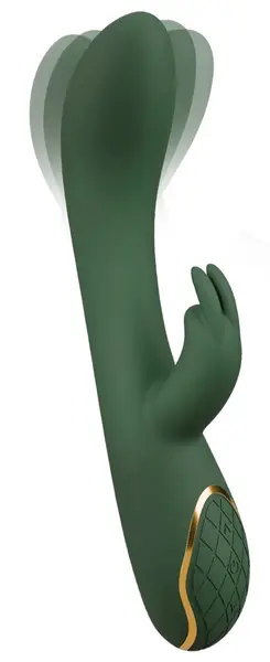 You2Toys Emerald Love Dual Motor Flexible Intimate Device Green 23cm