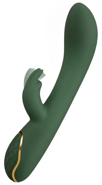 You2Toys Emerald Love Dual Motor Flexible Intimate Device Green 23cm