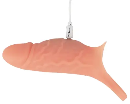 Realistixxx RealSleeve Close Silicone Extension with Vibration, 18cm