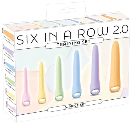 You2Toys Six in a Row Training Set 2.0 Silicone Pastel 6-Piece Kit
