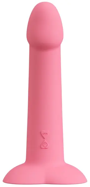 You2Toys Heart Guy Pink Flexible Vibrating Intimate Device 19cm
