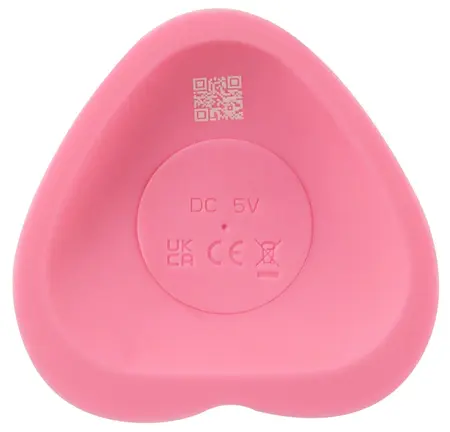 You2Toys Heart Guy Pink Flexible Vibrating Intimate Device 19cm
