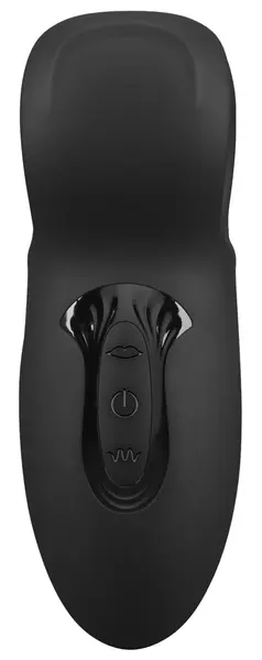Rebel Man Wand Intimate Stimulator with Vibrating Moving Wings, Black