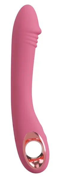 You2Toys Slim G-Spot Rose Vibrating Massager, 10 Modes, Pink, 21.4cm