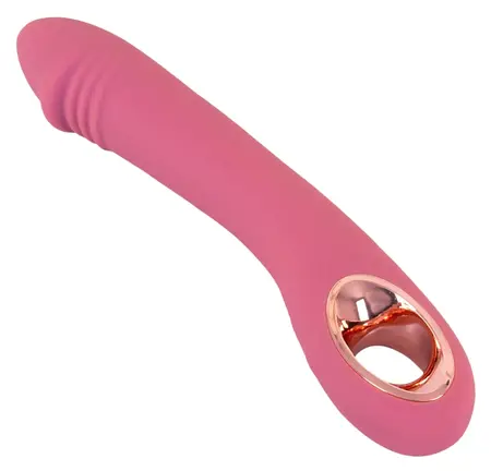 You2Toys Slim G-Spot Rose Vibrating Massager, 10 Modes, Pink, 21.4cm