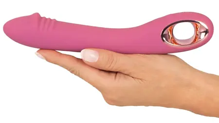 You2Toys Slim G-Spot Rose Vibrating Massager, 10 Modes, Pink, 21.4cm