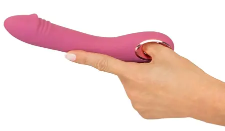 You2Toys Slim G-Spot Rose Vibrating Massager, 10 Modes, Pink, 21.4cm