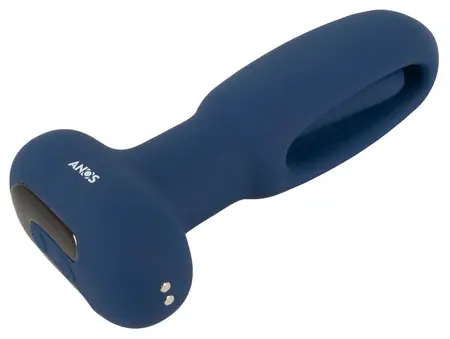ANOS RC Flickering Tongue Anal Plug with Vibration, Silicone, 14.1cm