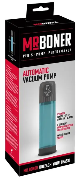 Mr.Boner Automatic Vacuum Pump Precision 8-Mode USB Rechargeable System