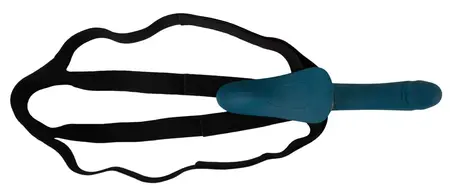 You2Toys Your Strap-On RC Vibrator Blue - Dual Motor, Adjustable Harness