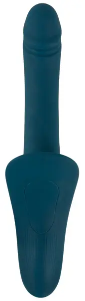 You2Toys Your Strap-On RC Vibrator Blue - Dual Motor, Adjustable Harness
