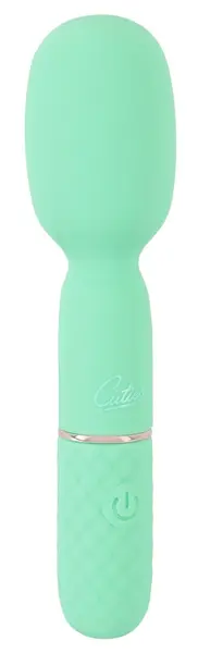 Cuties Mini Wand 5th Gen Green - Compact Rechargeable Silicone Massager