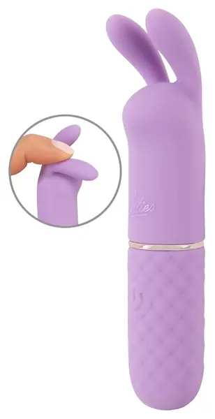 Cuties 5th Gen Rabbit Vibe Mini Intimate Device Purple 10 Modes