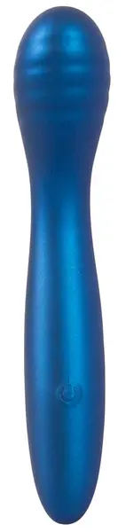 Sweet Smile Flexible G-Spot Vibrator Metallic Silicone 18cm Waterproof