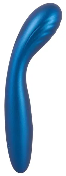 Sweet Smile Flexible G-Spot Vibrator Metallic Silicone 18cm Waterproof