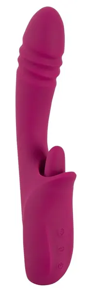 Javida Licking & Thrusting Intimate Machine Silicone, 22.5 cm, Pink
