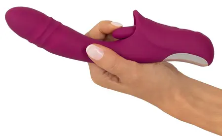 Javida Licking & Thrusting Intimate Machine Silicone, 22.5 cm, Pink