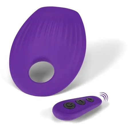 Couples Choice RC Multi Function Vibro Cushion with Flexible Ring 15 cm
