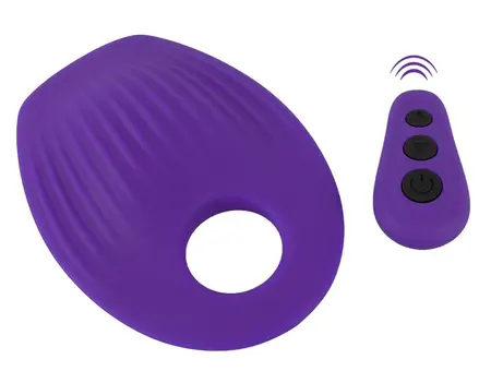 Couples Choice RC Multi Function Vibro Cushion with Flexible Ring 15 cm
