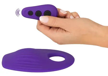 Couples Choice RC Multi Function Vibro Cushion with Flexible Ring 15 cm