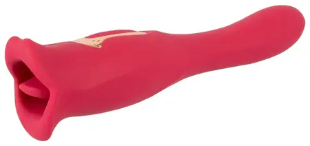 You2Toys Oral Fun Vibrator L Dual-Ended Moving Lips Pink 22.2cm