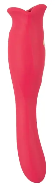 You2Toys Oral Fun Vibrator L Dual-Ended Moving Lips Pink 22.2cm
