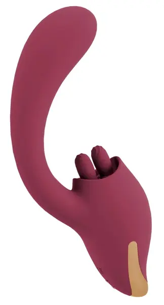 Javida 2 Function Intimate Device with Vibration & Licking System, 20.6 cm
