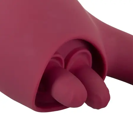 Javida 2 Function Intimate Device with Vibration & Licking System, 20.6 cm