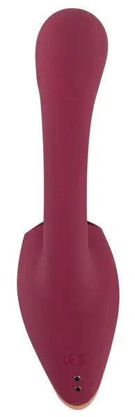 Javida 2 Function Intimate Device with Vibration & Licking System, 20.6 cm