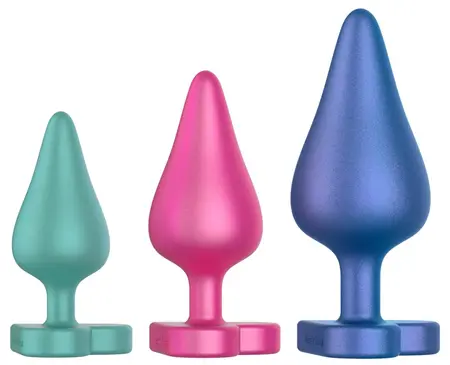 ROMP Luster Silicone Training Set - 3-Piece Kit, Metallic Colors