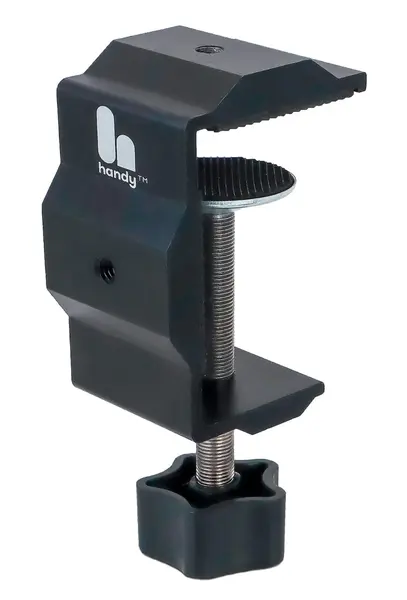The Handy Adjustable Desk Mount - Foldable Clamp for Intimate Device Positioning