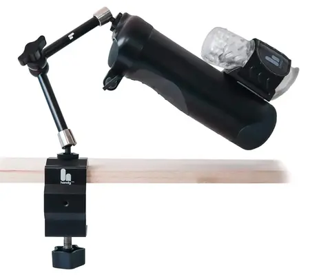 The Handy Adjustable Desk Mount - Foldable Clamp for Intimate Device Positioning