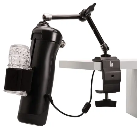 The Handy Adjustable Desk Mount - Foldable Clamp for Intimate Device Positioning