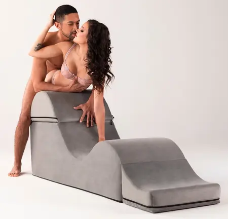 Liberator Aria Flip Chaise Grey - Ergonomic Foldable Lounge Seat