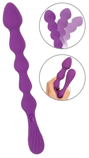 You2Toys Magic Anal Wand No. 1 Silicone Intimate Bead System Purple 27cm
