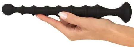 Magic Anal Wand No. 2 гъвкави силиконови анални топчета, черни
