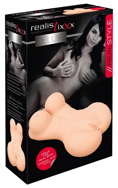 Deluxe Woman анатомичен женски торс в естествен размер, TPE, 51 см