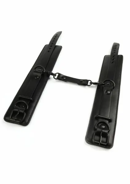 AVANZA VANTAGE 8 Precision Ankle Cuffs Black PU Leather Adjustable