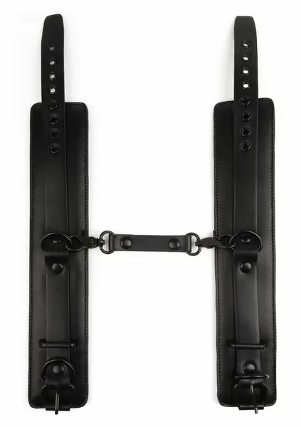 AVANZA VANTAGE 8 Precision Ankle Cuffs Black PU Leather Adjustable