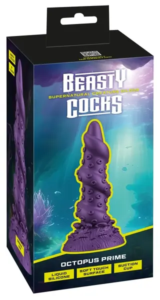 You2Toys Beasty Cocks Octopus Prime Metallic Silicone Model 20.2 cm