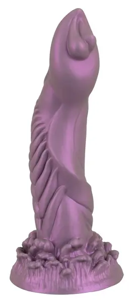 Beasty Cocks Alien Phallus Liquid Silicone Intimate Machine 21 cm Metallic