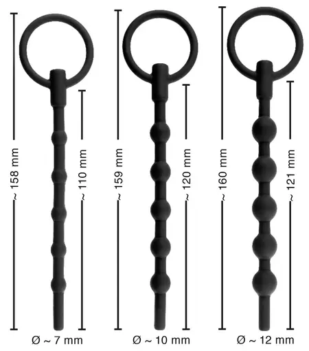 You2Toys Silicone Dilator Set 3pcs Flexible Urethral Training System