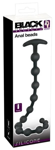 Black Velvets Silicone Flexible Bead System 50cm with Safe Grip