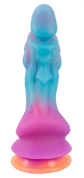 Mystic Dragon силиконово фентъзи дилдо, светещо в тъмното, 21,5 см